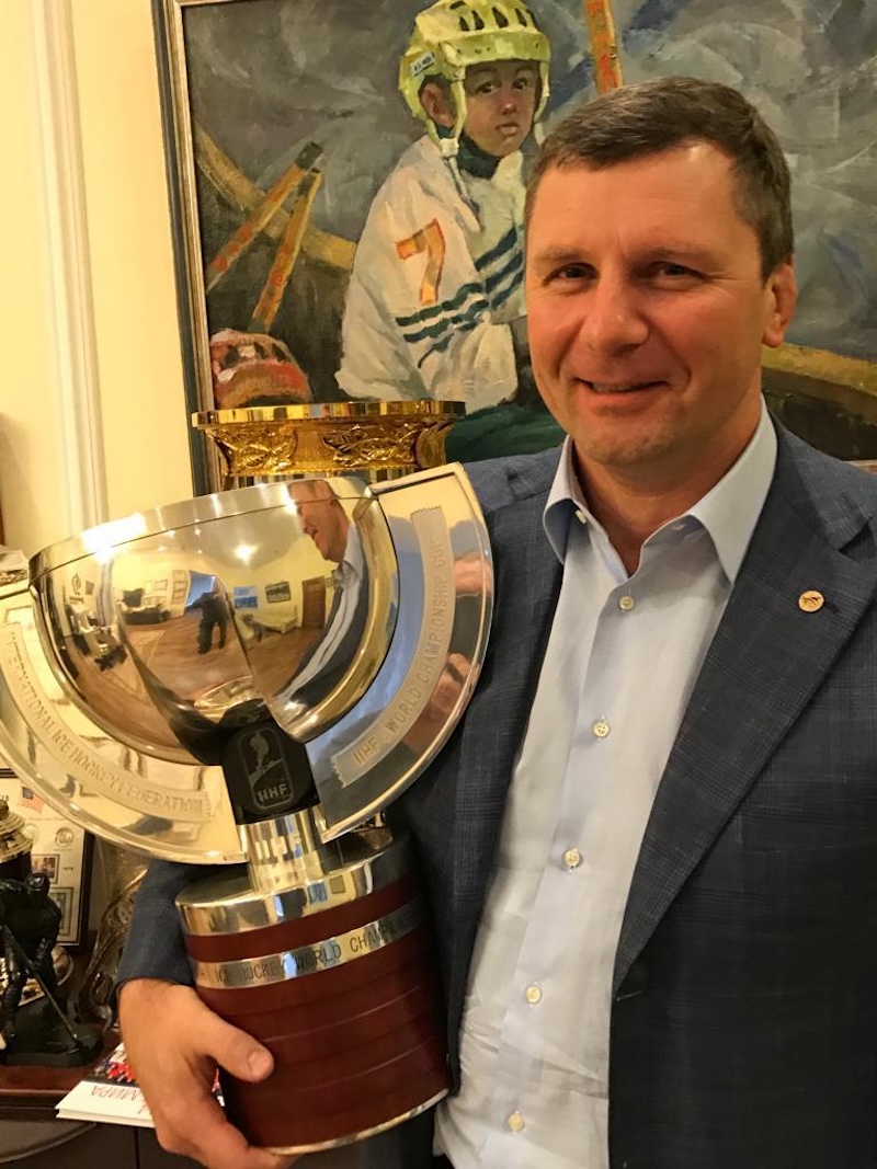 Konstantin Sintsov has been involved with wrestling since his childhood
